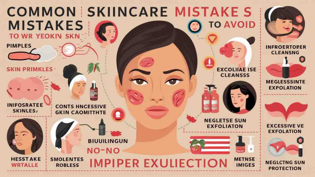 Common Skincare Mistakes to Avoid