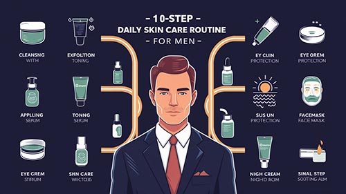 Daily Skin Care Routine for Men